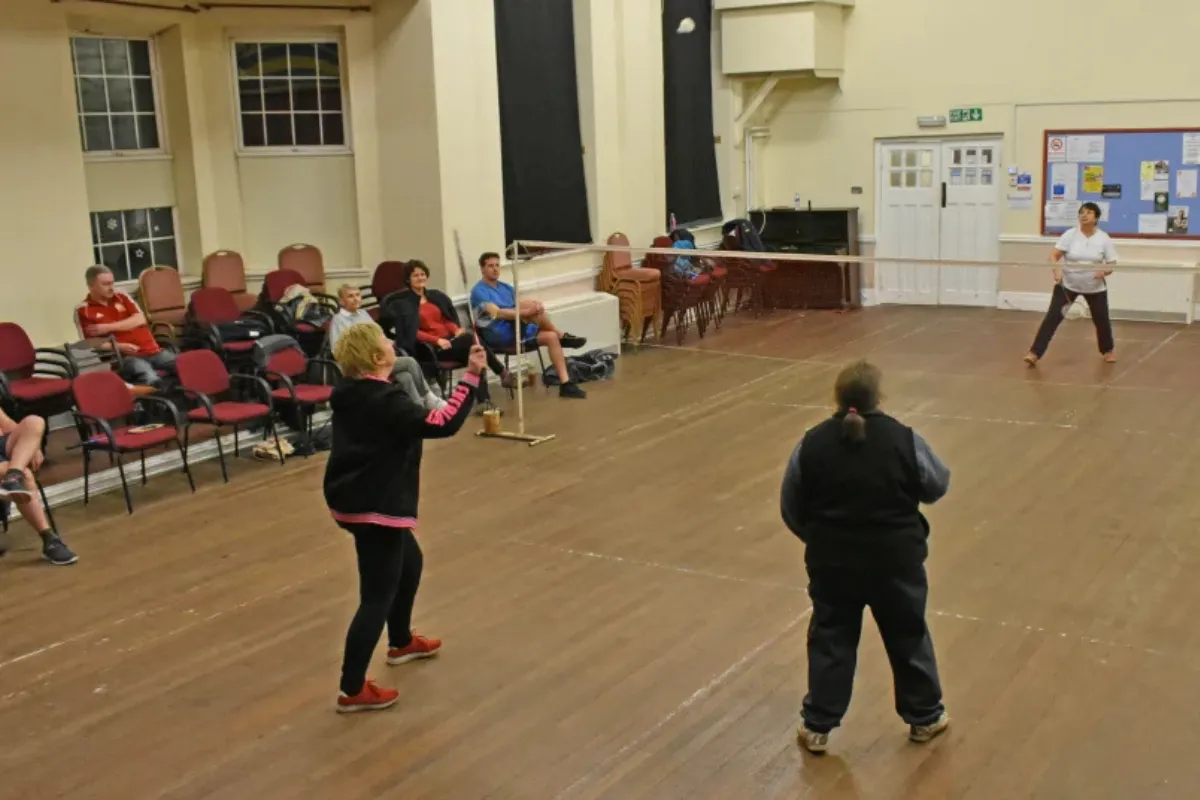 People participating in community groups at Lydbrook Memorial Hall