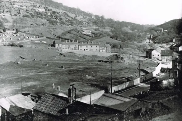 Lydbrook Memorial Hall - Trench Digging