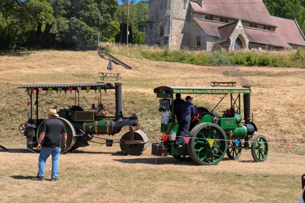 Steam Engine - Lydbrook Memorail Hall - Summer Fete 2025