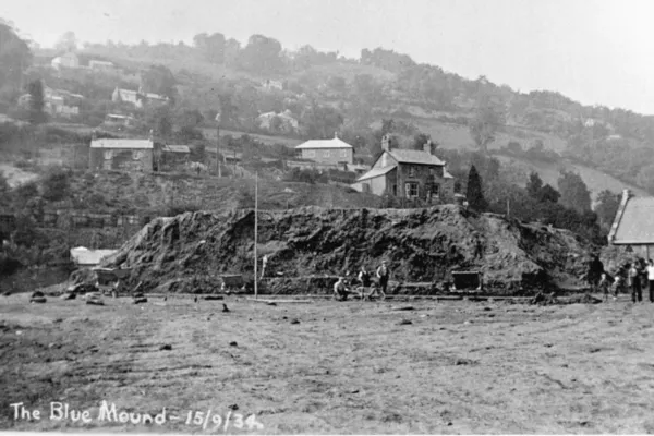 Lydbrook Memorial Hall during post-war era
